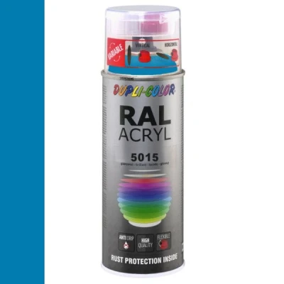 Afbeelding van Dupli Color Ral Acryl 5015 Hemelsblauw Hoogglans 400 ml