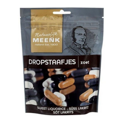 Afbeelding van Meenk Dropstaafjes 12x225g
