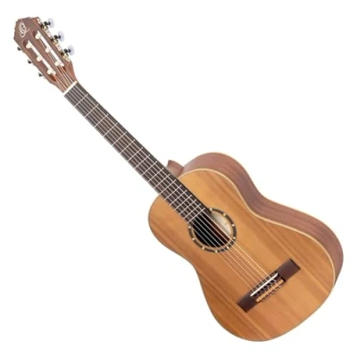 Afbeelding van Ortega R122L 1/2 NT linkshandig Natural, incl. Bag Klassieke gitaar voor linkshandigen