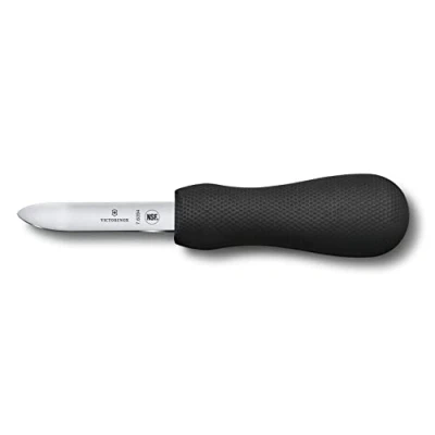 Afbeelding van Victorinox Oesterbreekmes RVS Kunststof Zwart
