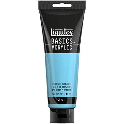 Afbeelding van Liquitex Basics 250ml Tube Light Blue Permanent
