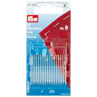 Afbeelding van PRYM NAAINAALDEN LANG STAAL 0.60X34MM 1X20ST