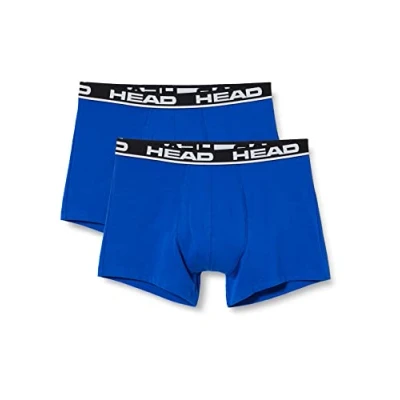 Afbeelding van Head Basic Boxer 2 Pack Boxershorts Blauw XL