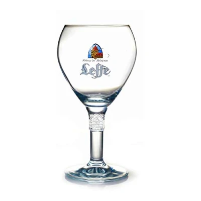 Afbeelding van Set van 6 originele Leffe glazen 0,33 cl