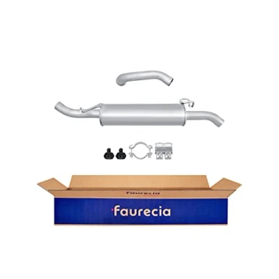 Afbeelding van HELLA 8LD 366 033 991 Einddemper Achter Met aanbouwdelen RENAULT: 19 II Chamade, I Hatchback