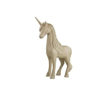 Image de Objet en papier mâché grande licorne