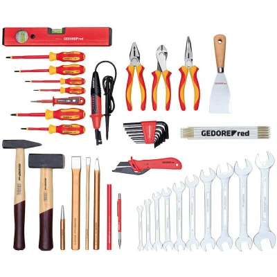 Image de GEDORE RED R21000042 INGÉNIERIE ÉLECTRIQUE set d&#039;outils en vrac 42 pièces 3301646
