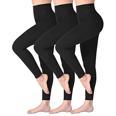 Afbeelding van SINOPHANT Leggings met hoge taille voor dames, zacht en ondoorzichtig, buikcontrole, grote maat training, sportschool, yoga