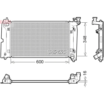 Afbeelding van Denso Radiateur DRM50111