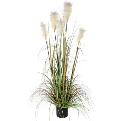 Afbeelding van Mica Decorations Pluimgras Foxtail Kunstplant H150 x Ø70 cm