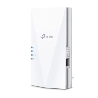 Afbeelding van TP Link RE780X wifi 6 WLAN AX3000 versterker (Dual Band 2402 Mbit/s 5 GHz + 574 2,4 GHz, MU MIMO, Gigabit poort, compatibel met alle routers)