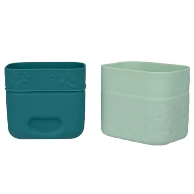 Afbeelding van b.box Silicone Snackbeker Herbruikbare Opbergcontainer voor Maaltijdbereiding Past in Lunchbox Oven , Magnetron Vriezer &amp; Vaatwasserbestendig