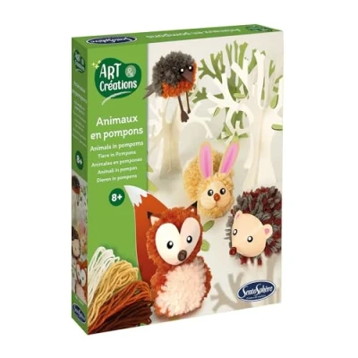 Afbeelding van SENTOSPHERE Bastelset Pompon Tiere