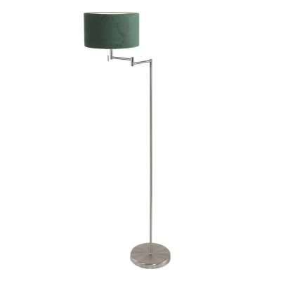 Afbeelding van Mexlite vloerlamp Bella staal metaal 45 cm E27 fitting 3880ST