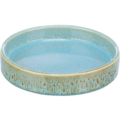 Afbeelding van Trixie Voerbak / Drinkbak Keramiek Blauw 15X15 CM 250 ML (411321)