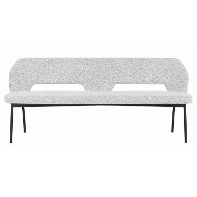Afbeelding van MUST Living Eetkamerbank Bloom L.Grey Grijs 86,00cm x 57,00cm 190,00cm