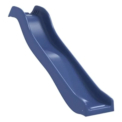 Image de vidaXL Toboggan de jeu bleu 174x38 cm polypropylène826598