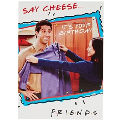 Afbeelding van Danilo Promotions FD017 Friends verjaardagskaart kaas 12,5 x 17,5 cm