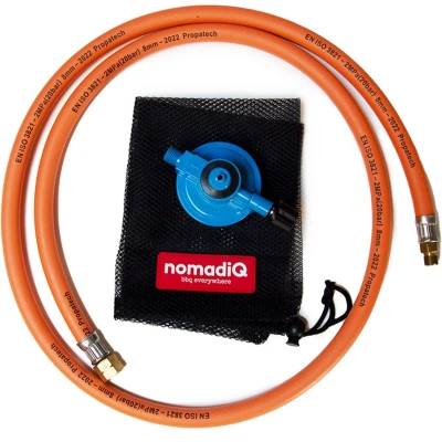 Afbeelding van NomadiQ Verlengde Gasslang Campingaz Aansluiting Multicolour Accessoires