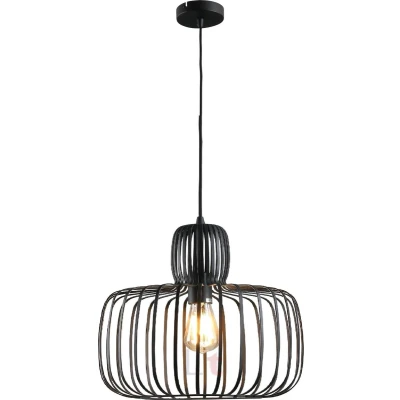 Afbeelding van Freelight Hanglamp Costola Ø 55 cm zwart
