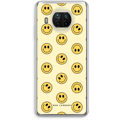Afbeelding van Case Company® hoesje geschikt voor Xiaomi Mi 10T Lite Smiley N2 Soft Cover Telefoonhoesje Bescherming aan alle Kanten en Schermrand