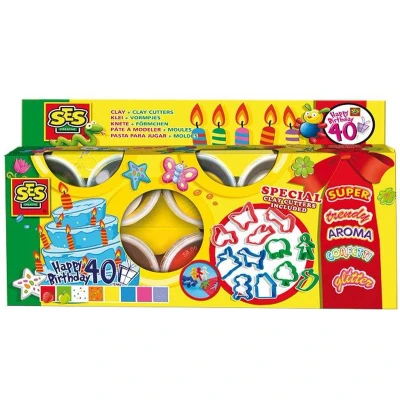 Afbeelding van Ses 00498 Klei 8x90gr