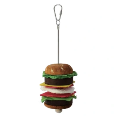 Afbeelding van Keddoc Vogelspeelgoed Tasty Burger 22x6x6 cm Multi Color