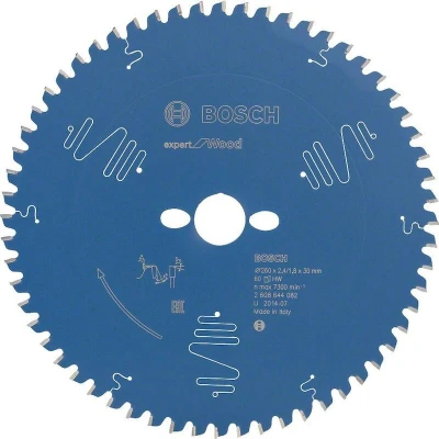 Afbeelding van Bosch Cirkelzaagblad Expert Hout, 260 X 30 2,4 mm 60 Tands