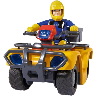 Afbeelding van Simba Brandweerman Sam Quad Mercury + En Accessoires
