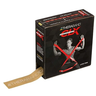 Afbeelding van TheraBand CLX 22m Dispenser max zwaar goud