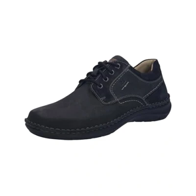 Afbeelding van Josef Seibel NEW Anvers 06 Sportieve veterschoenen black, Heren, Maat: 44, Black Leer