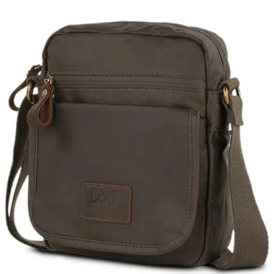 Afbeelding van Lois schoudertas voor heren en praktisch modieus transport Ontdek onze collectie al uw behoeften. 307821, Bruin