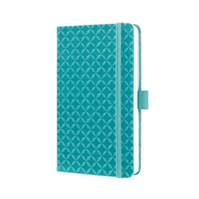 Afbeelding van Sigel Si Jn102 Notitieboek Jolie Flair A6 Hardcover Gelinieerd Aqua Groen
