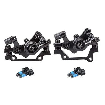 Afbeelding van Mimoke Fiets remmen, voor en achterrem, aluminiumlegering, outdoor, remschijf, mechanisch, kaliper (voor achter)