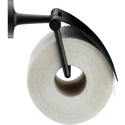 Afbeelding van Duravit Starck T closetrolhouder 12,5x8,3x13,1cm mat zwart