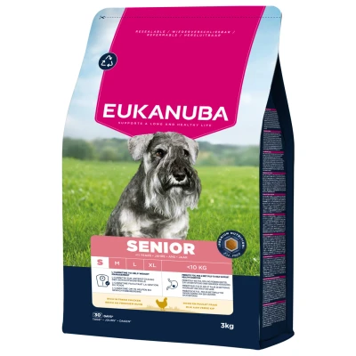 Afbeelding van Eukanuba Life Care Dog Senior Small Hondenvoer Chicken 3 kg