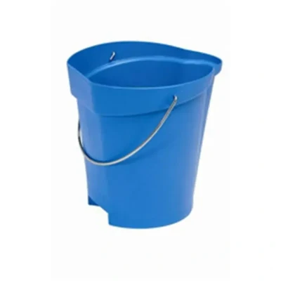 Afbeelding van Vikan Emmers En Deksels 12 Liter Emmer Van Polypropyleen Roestvrij Staal 325x330x330mm Blauw