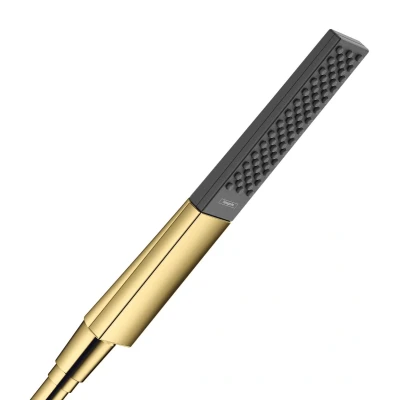 Afbeelding van Hansgrohe Rainfinity staafhanddouche 100 1jet Polished Gold