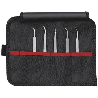 Afbeelding van Knipex 92 00 03 Precisiepincet 5 delig 135 mm