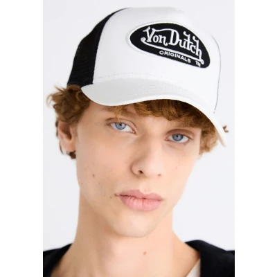 Afbeelding van Von Dutch Trucker Boston Unisex Pet, Maat: One Size, White/black
