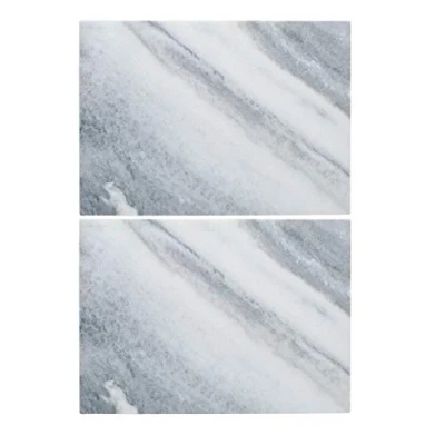 Afbeelding van Creative Tops Placemat Naturals 29,5 Cm Marmer Grijs 2 Stuks