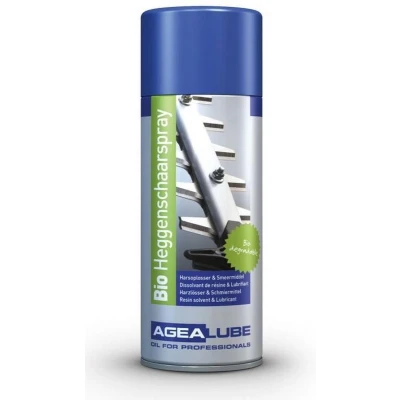 Afbeelding van Agealube Bio Heggenschaarspray Inhoud 400 ml Smeermiddel Biologisch Afbreekbaar Harsoplosmiddel Beschermt tegen Zuren en Roest