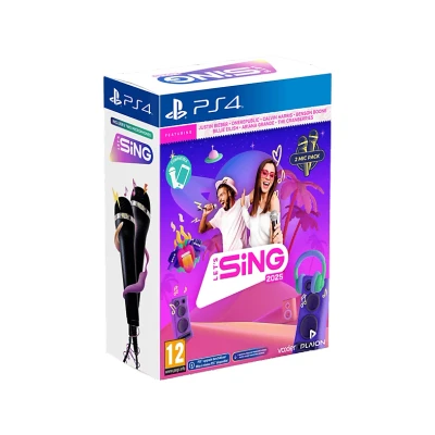 Image de Koch Media Let&#039;s Sing 2025 + 2 Micro Uk/fr PS4 (chansons International)