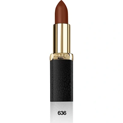 Afbeelding van L’Oréal Paris Color Riche Matte Lipstick 636 Mahogany Studs Haibu by Kapperskorting.com
