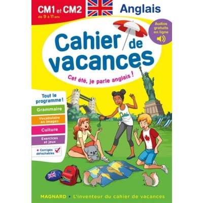 Image de Cahier de vacances 2025, Anglais CM1 et CM2