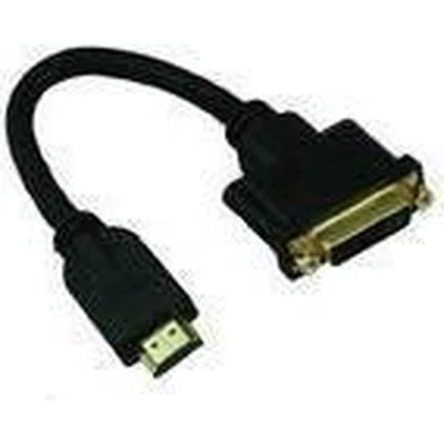 Afbeelding van Microconnect kabeladapters/verloopstukjes DVIHDMI15CM