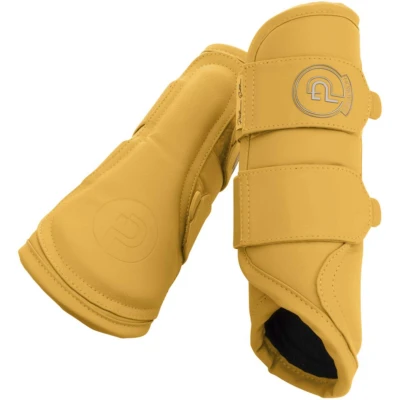 Afbeelding van Eskadron Beenbeschermers Platinum Faux Leather Geel