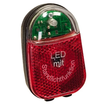 Image de Büchel 50109210 éclairage arrière pour vélo à led beetle (noir)