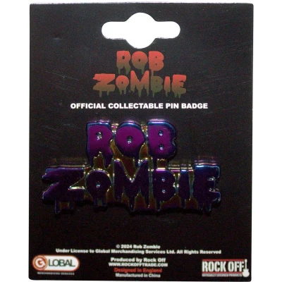 Afbeelding van Rob Zombie Multicoloured Logo Pin