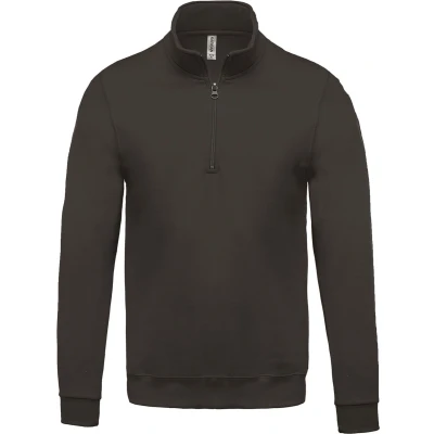 Afbeelding van Kariban Sweater met ritskraag K478 Dark Grey